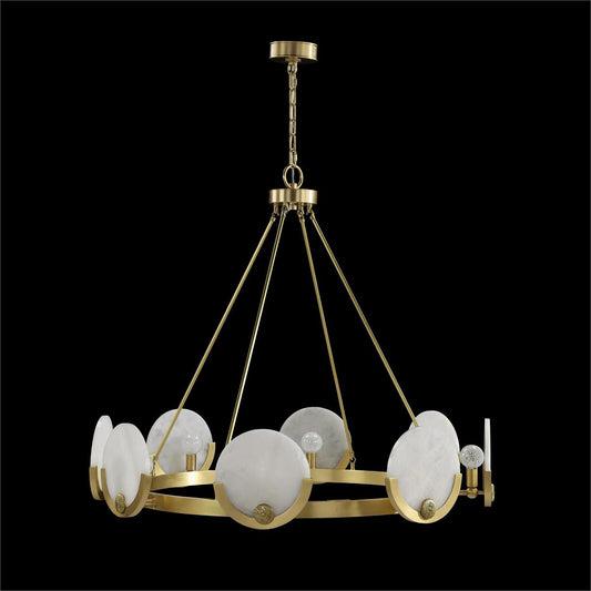 John Richard Astralis Eight-Light Chandelier