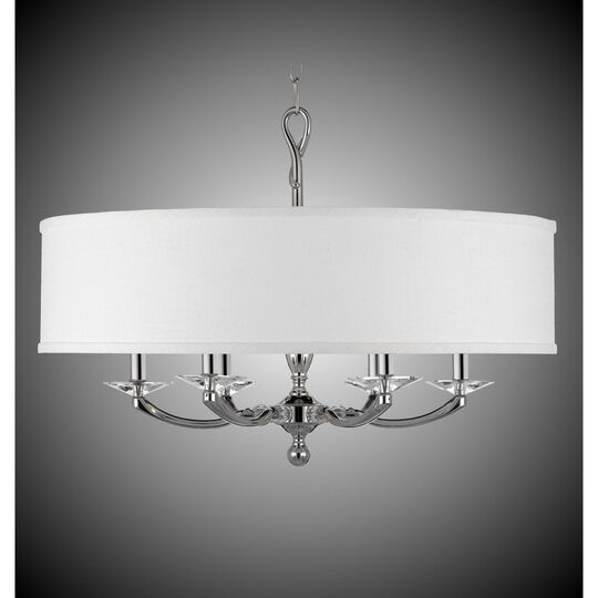 Kensington 6 Light Mini Chandelier by American Brass and Crystal