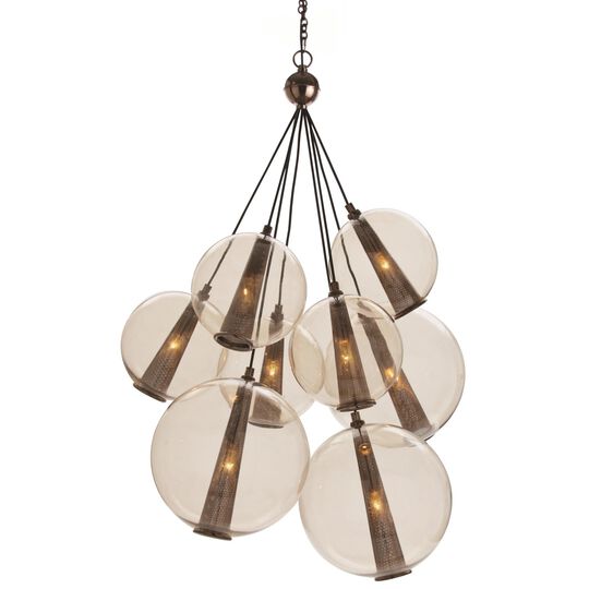 Caviar 29 Inch 8 Light Multi Light Pendant by Arteriors Home