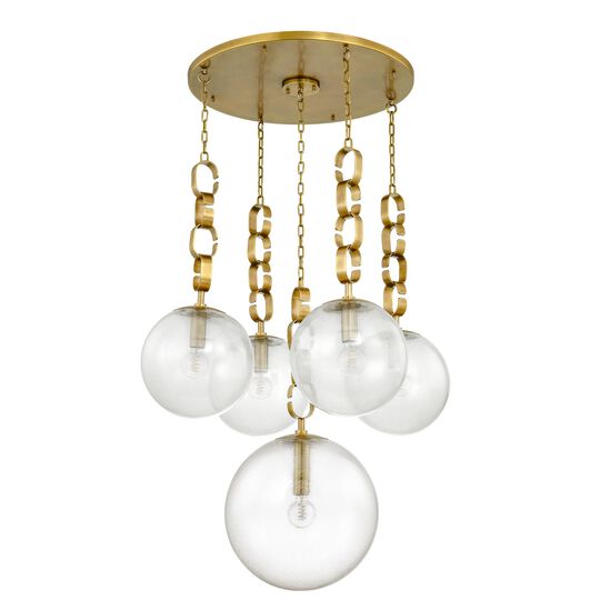 Nessa 38 Inch Multi Light Pendant by Corbett Lighting
