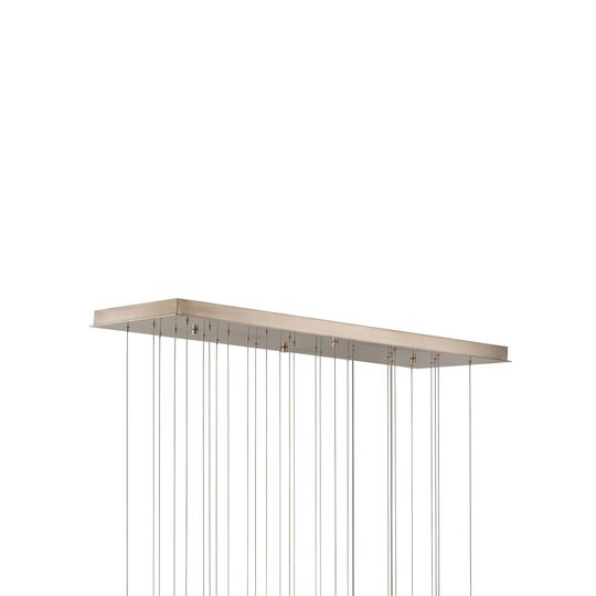 Lazio 54 Inch Multi Light Pendant by Currey and Company