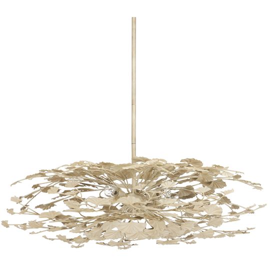 Maidenhair 40 Inch 5 Light Semi Flush Mount by Currey and Company