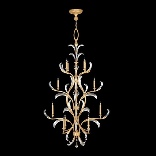 Beveled Arcs Chandelier by Fine Art Handcrafted Lighting