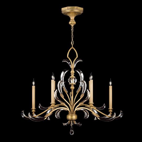 Beveled Arcs Chandelier by Fine Art Handcrafted Lighting