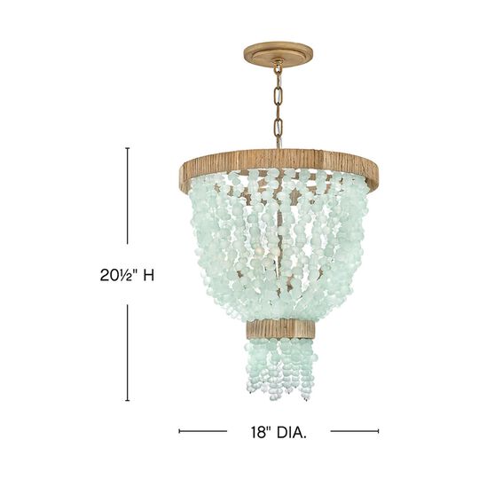 Dune 18 Inch LED Large Pendant by Fredrick Ramond