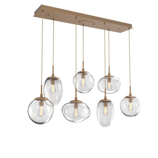 Cosmos 50 Inch 7 Light Multi Light Pendant by Hammerton Studio