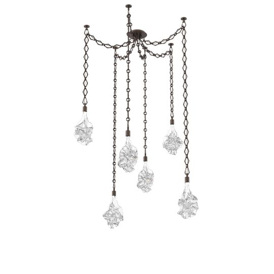 Levi Wilson Blossom 15 Inch Multi Pendant Light by Hammerton Studio