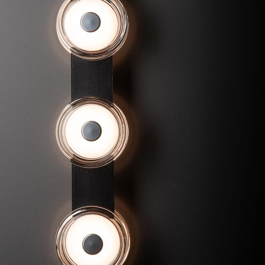 Snaps 25 Inch 3 Light Wall Sconce by Hubbardton Forge
