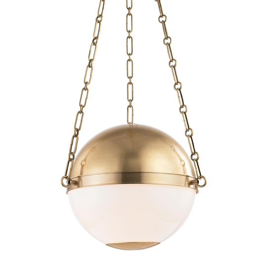 Mark D. Sikes Sphere No. 2 Small Pendant Light by Hudson Valley Lighting