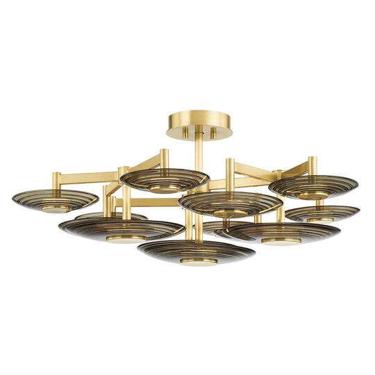 Griston 44 Inch Semi Flush Mount by Hudson Valley Lighting