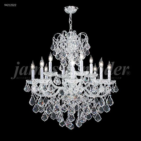 Vienna 30 Inch 12 Light Chandelier by James R. Moder