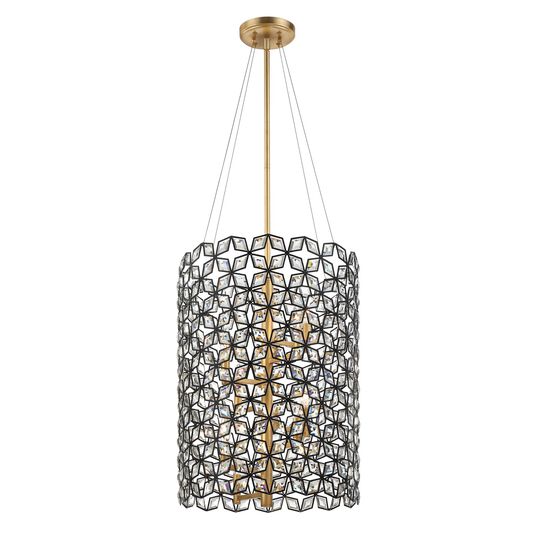 Brookcrest 39 Inch Cage Pendant by Metropolitan Lighting