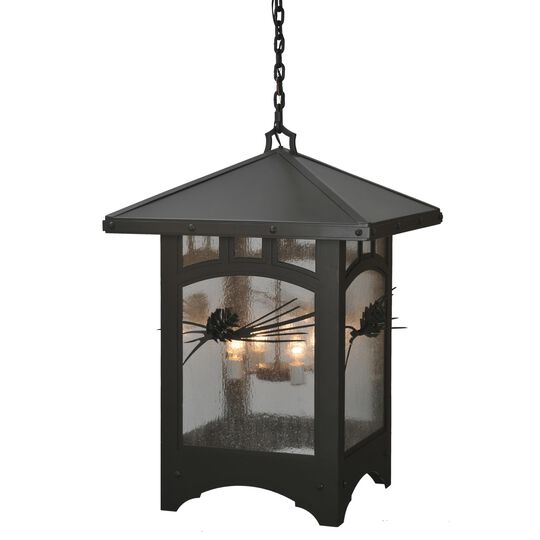 Lone Pine 37 Inch Cage Pendant by Meyda Lighting