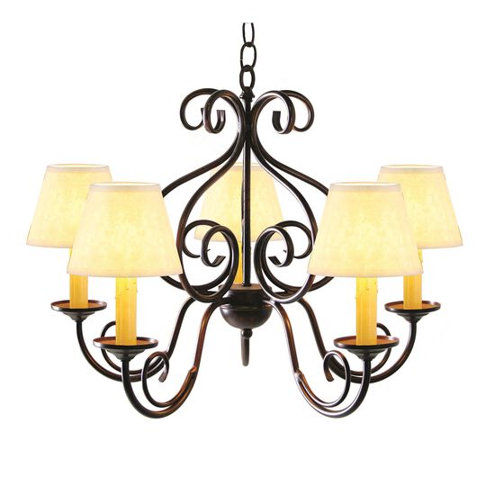 Jenna Small Chandelier by Meyda Lighting