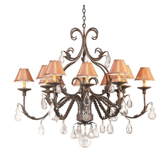 French Elegance 48 Inch 12 Light Chandelier by Meyda Lighting