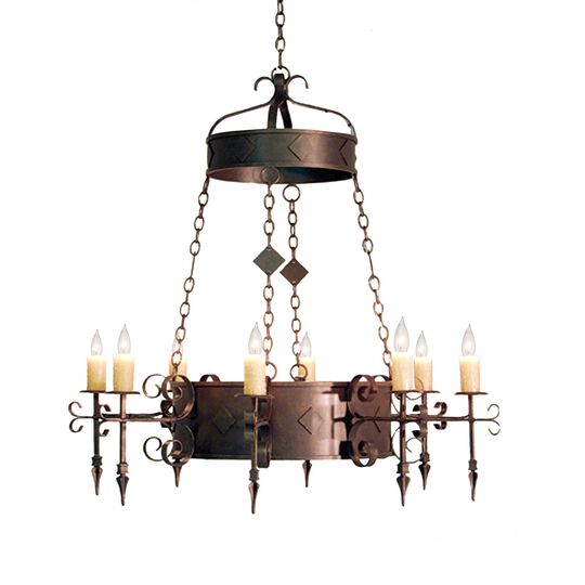Diamante Large Chandelier by Meyda Lighting