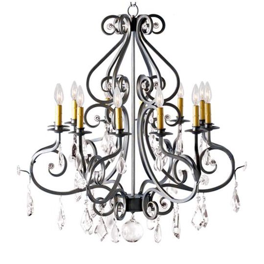 Gia Medium Chandelier by Meyda Lighting