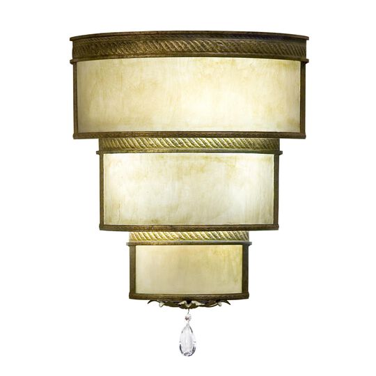Rope Trimmed 24 Inch Wall Sconce by Meyda Lighting