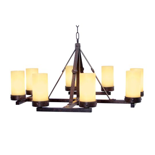 Parker 36 Inch 6 Light Chandelier by Meyda Lighting