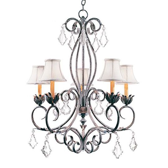 Felicia 28 Inch 4 Light Chandelier by Meyda Lighting