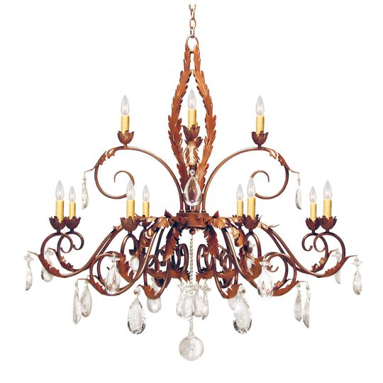 Country French Large Chandelier by Meyda Lighting