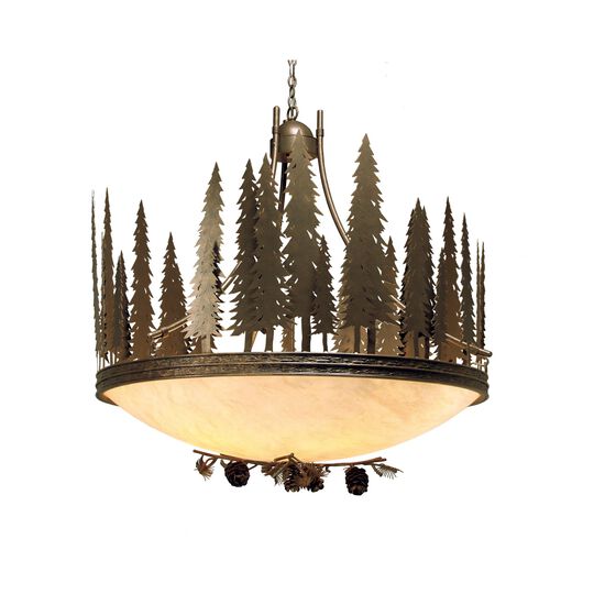 Towering Pines 48 Inch Large Pendant by Meyda Lighting