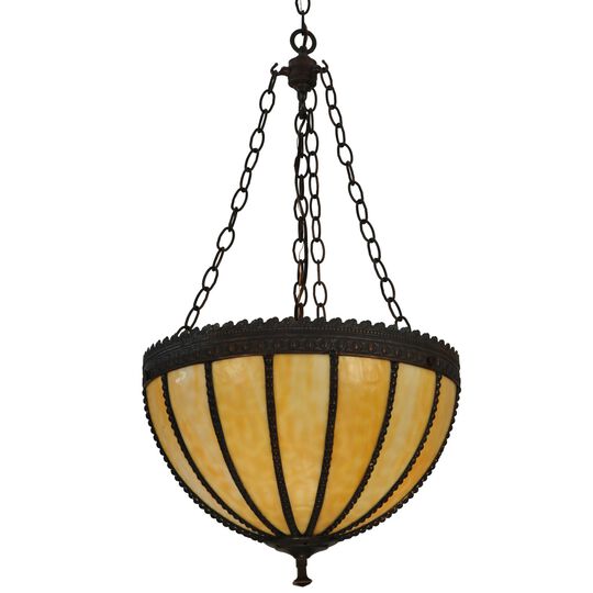 Gothic Beige 17 Inch Large Pendant by Meyda Lighting