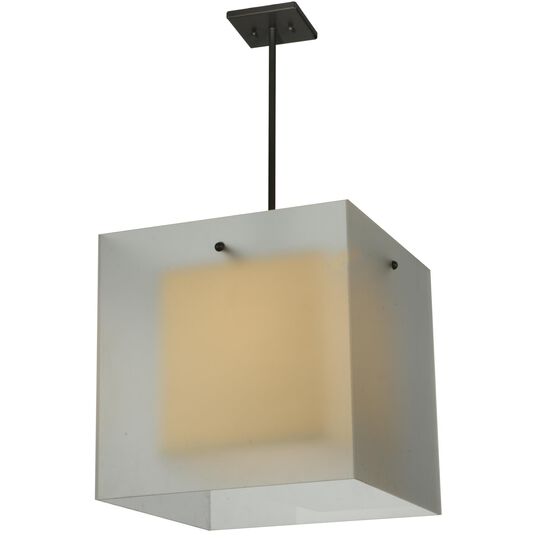 Quadrato Shadow Box 247 Inch Large Pendant by Meyda Lighting