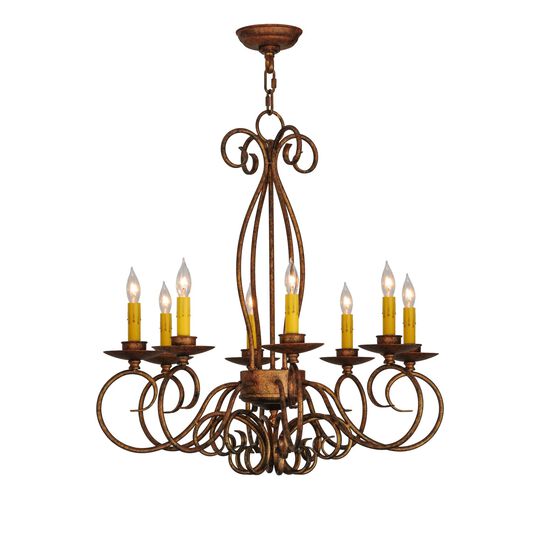 26 Inch 8 Light Chandelier by Meyda Lighting