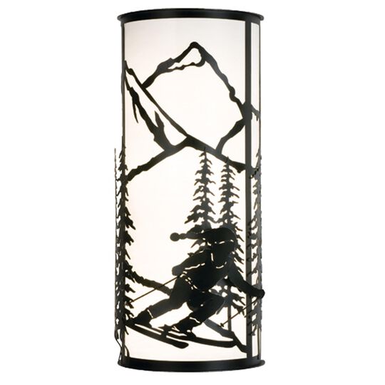 Skier 30 Inch Wall Sconce by Meyda Lighting