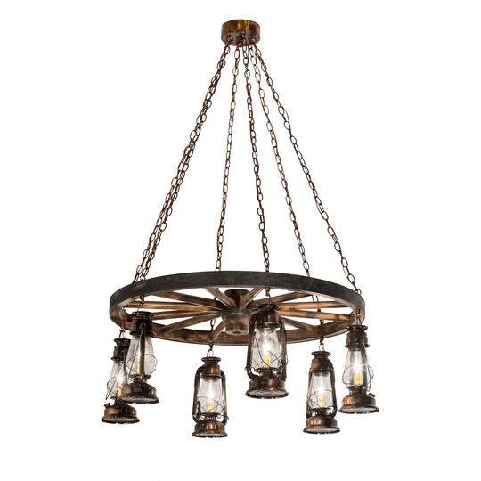 40 Inch 6 Light Chandelier by Meyda Lighting