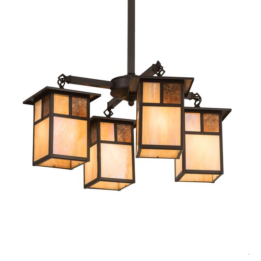 25 Inch 4 Light Chandelier by Meyda Lighting