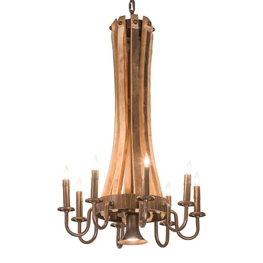 20 Inch 8 Light Mini Chandelier by Meyda Lighting
