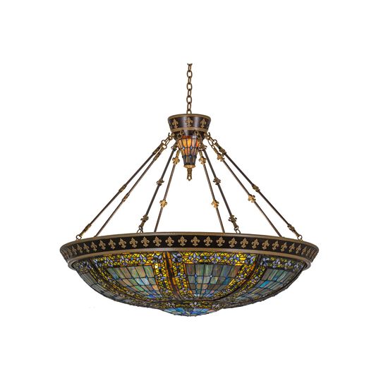 Fleur-De-Lis 45 Inch Large Pendant by Meyda Lighting