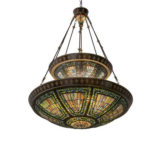 Fleur-De-Lis 45 Inch Large Pendant by Meyda Lighting
