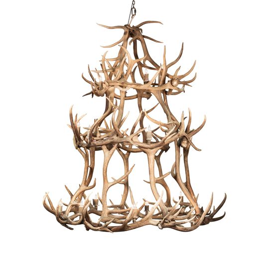 Antlers 70 Inch Chandelier by Meyda Lighting