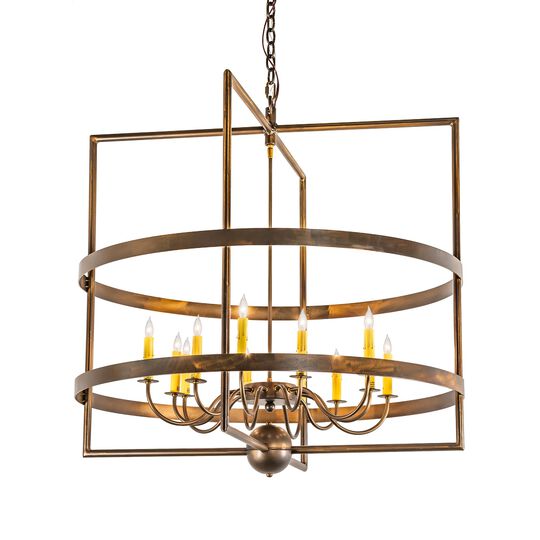 Aldari 36 Inch 2 Light Chandelier by Meyda Lighting
