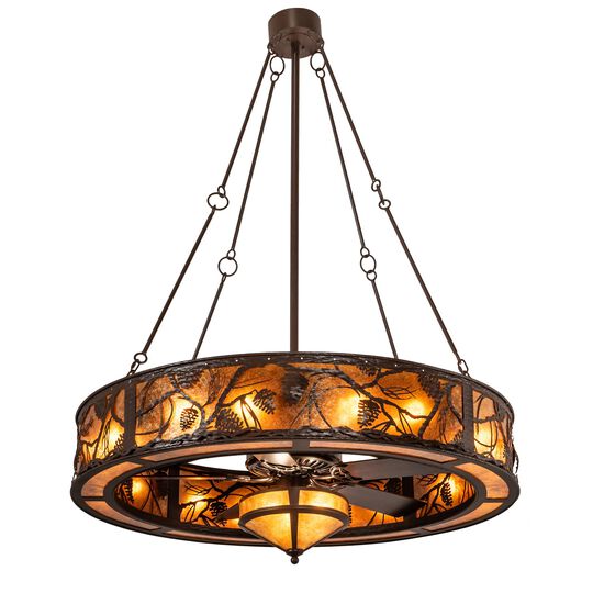 Whispering Pines 52 Inch Chandelier by Meyda Lighting