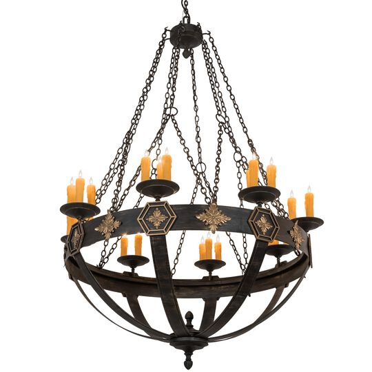 Neapolis 60 Inch 24 Light Chandelier by Meyda Lighting