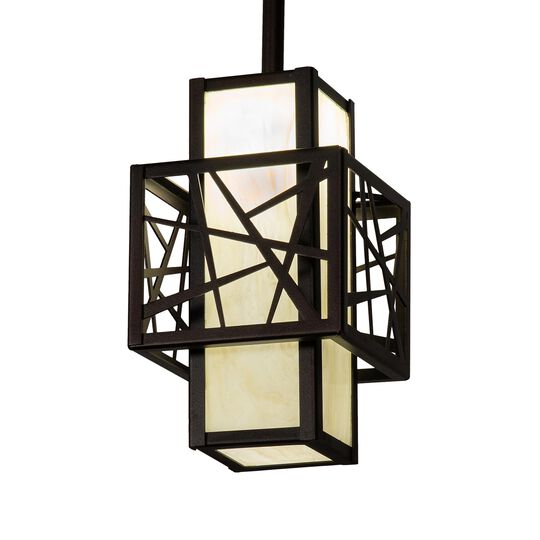 Quadrato Medium Pendant Light by Meyda Lighting