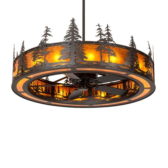 Tall Pines 94 Inch Chandelier by Meyda Lighting