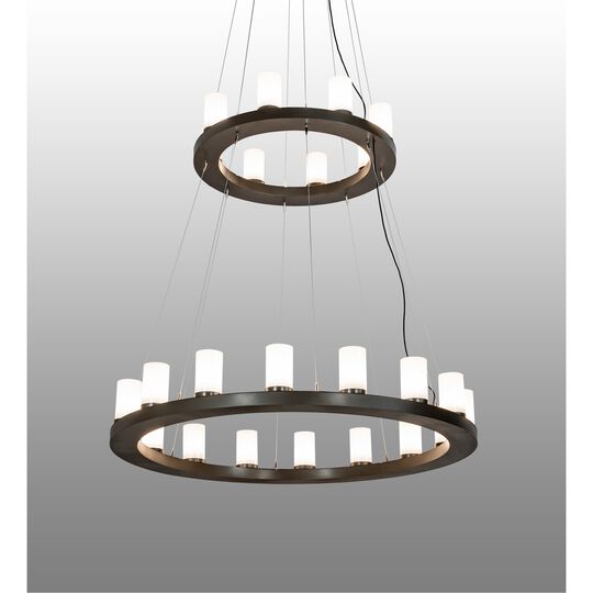 Loxley 60 Inch 2 Light LED Chandelier by Meyda Lighting