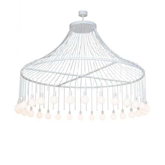 Alva 96 Inch 30 Light Chandelier by Meyda Lighting