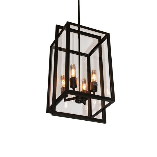 Kitzi Box 14 Inch Mini Pendant by Meyda Lighting