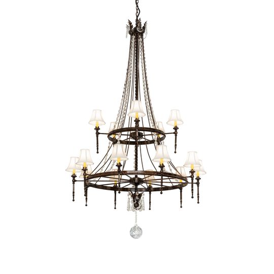 Amaury 48 Inch 2 Light Chandelier by Meyda Lighting
