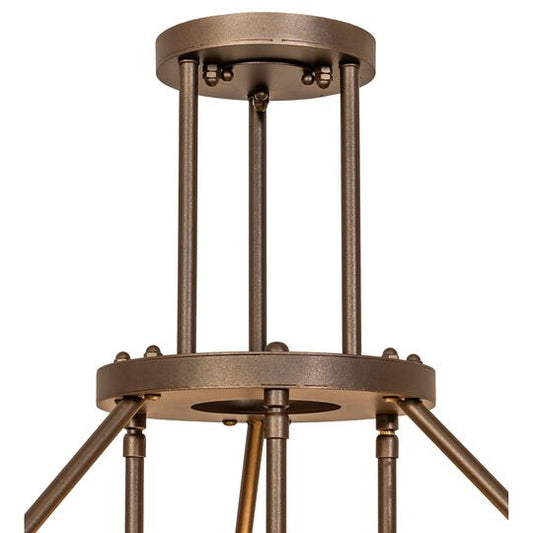 Cartier 24 Inch 6 Light Multi Light Pendant by Meyda Lighting