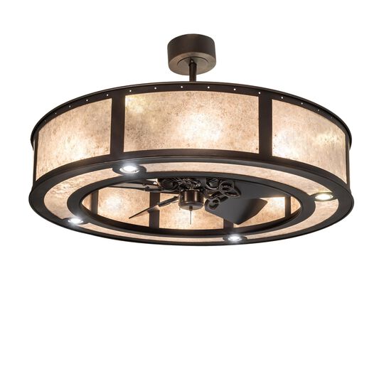Smythe Craftsman 45 Inch 8 Light Chandelier by Meyda Lighting