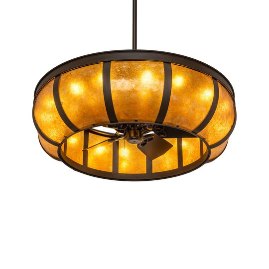 Prime 44 Inch 3 Light Chandelier by Meyda Lighting