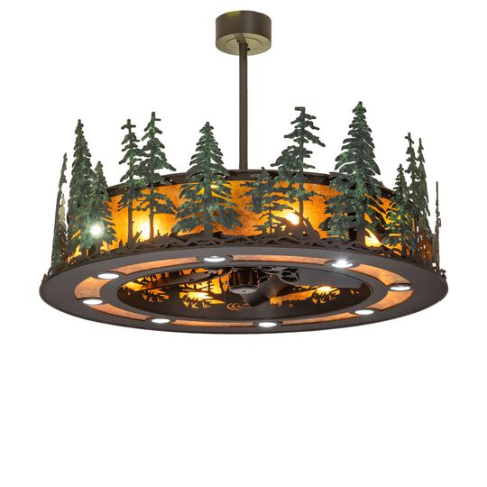Tall Pines 48 Inch Chandelier by Meyda Lighting