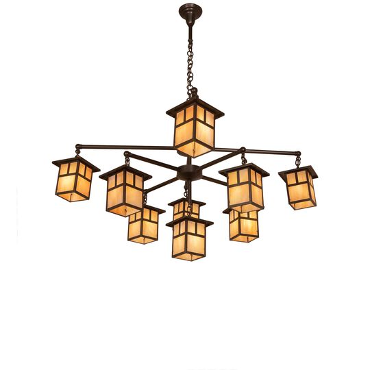 Hyde Park 50 Inch 9 Light Chandelier by Meyda Lighting